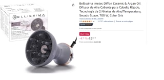 Difusor de Aire Caliente para Cabello Rizado Bellissima Diffon Supreme Deluxe por 45.03€