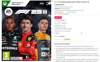 Videojuego F1 23 para PS4,PS5 y Xbox por 17,99€