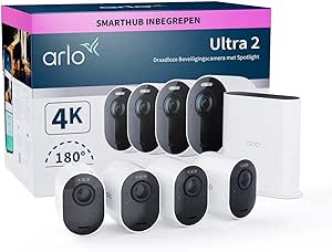 Arlo Ultra 2 Security System 4-Camera Kit voor €489,99 bij Amazon