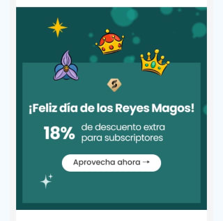 -18% para Suscriptores de Songmics.