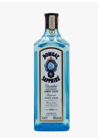 Botella de 1L de Bombay Sapphire Premium London Dry Gin por 12.75€
