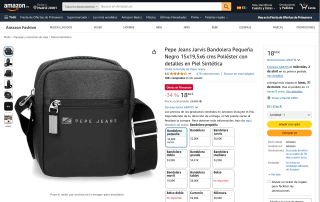 Bandolera Pepe Jeans Jarvis por 18,60€