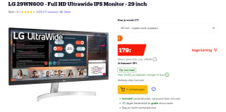 LG 29 inch - UltraWide Full HD IPS LED Monitor voor €179 bij Bol.com