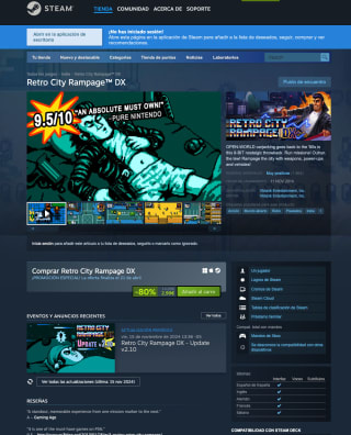 Retro City Rampage DX Steam por solo 2,99€