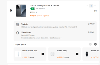 Xiaomi 15 de 12GB/512GB por 599,99€