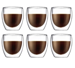 Bodum Pavina dubbelwandige glazen 0,25L - 6-delige set voor €35,96 bij Bodum