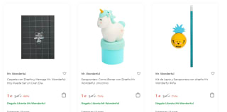 Productos Mr Wonderful por solo 1€ El Corte Ingles