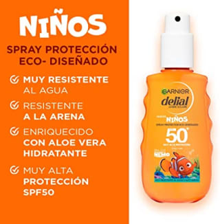 Garnier Delial Spray Protector Eco-Diseñado para Niños de 150ml por 7,97€