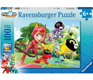 Puzzle Petronix Defenders, Defensores Petronix 100 piezas XXL marca Ravensburge por 5,62€