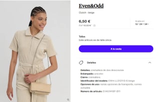 Clutch Even&Odd por 6.5€