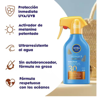 Crema protectora solar + Aftersun Nivea Sun por solo 12,16€