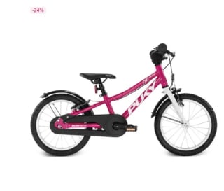 PUKY ® Bicicleta para niños CYKE 18 rueda libre berry/ white por 264,99€ (254,99€ nuevo usuario)