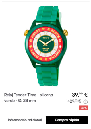 TOUS - Relojes por 39,99€