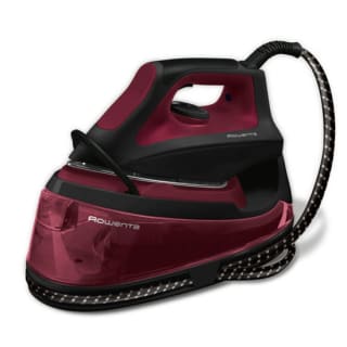 Centro de planchado - Rowenta VR7049 Easy Steam, 2200 W, 220 g/min, Suela Airglide de acero inoxidable, 5.5 Bar, 1.2 l por 69.99€