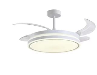 Ventilador de Techo ATENAS con Motor DC y Aspas Desplegables con Luz Led 36W por 41,09€ (Nuevo usuarios por 35,69€)