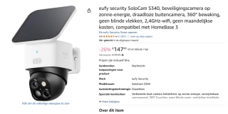 eufy Security S340 Solocamera voor €147 bij Amazon
