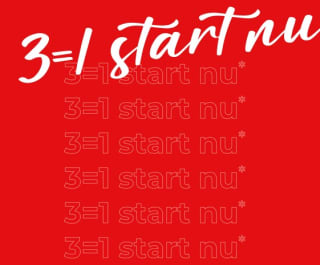 3 halen 1 betalen op geselecteerde items bij Only for Men