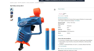 Pistola Nerf Elite 2.0 Ace SD-1 por 2,99€