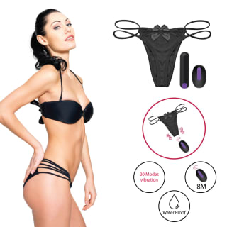Braguitas vibratorias con control a distancia por 27,99€