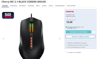 Cherry MC 2.1 bedrade computermuis voor €10 bij ElectroWorld