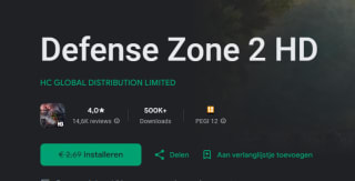 Defense Zone 2 HD gratis voor Android
