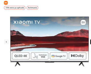 TV QLED 55" Xiaomi A PRO 2025 QLED 4K Smart TV por solo 305,15€
