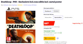 Deathloop Special edition (met metalen poster) PS5 voor €18,49 bij Bol.com