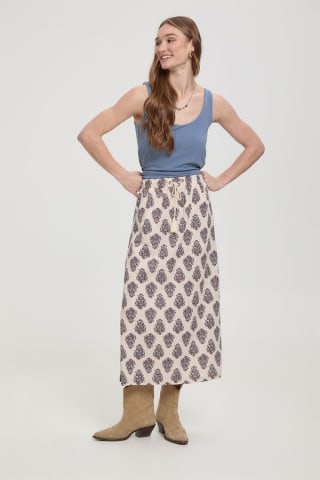 Falda midi para Mujer Milano por 9.74€