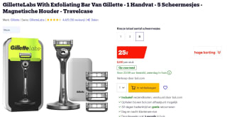 Gillette Labs met Exfoliërende Strip | Incl. 5 mesjes 1STvoor €25 bij Bol.com