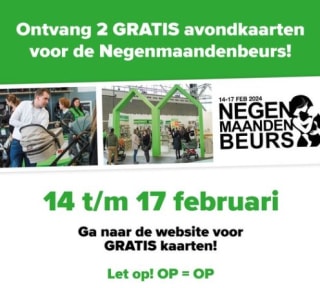 2 gratis 9 Maanden Beurs avondkaarten via Babydump