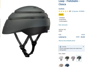 Loop - Fietshelm - Closca groen voor €26 bij de ANWB