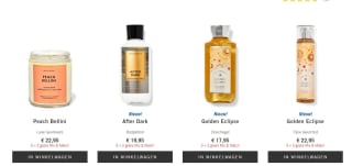 Geselecteerde Items 3 + 2 GRATIS Mix & Match bij Bathandbodyworks