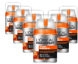 L’Oréal Paris Expert Skincare for Men- 6- pack voor €29,95 bij Ibood