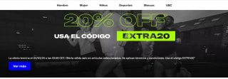 -20% descuento en seleccionados en Sports direct