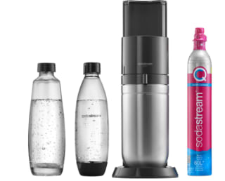 SodaStream Duo Black + 2 flessen voor €85 bij Coolblue