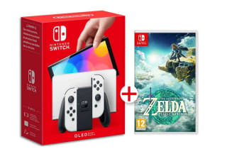 Nintendo Switch OLED Blanca + The Legend of Zelda: Tears of the Kingdom por 302,04€