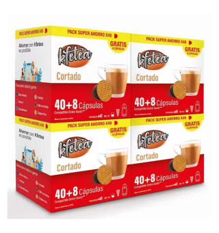 Kfetea Cortado 192 cápsulas compatibles con Dolce Gusto a solo 21,95€