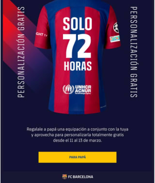 Personalización gratuita