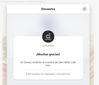 Muestra gratis de fragancia fragancia Like Father Like Son. desde El ganso