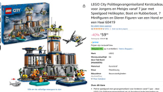 LEGO City Politie gevangeniseiland voor €49,99 dmv code bij Amazon