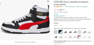 Zapatillas de Deporte Unisex Adulto marca PUMA Rbd Game por 41,95€