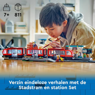 LEGO City Stadstram en station voor €40,99 dmv code bij Amazon