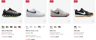 20% korting op geselecteerde Nike stijlen bij Footlocker