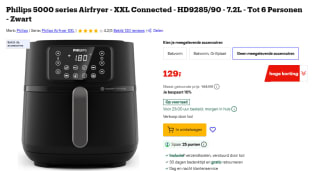 PHILIPS Connected 5000 Series HD9285/90 voor €129 bij Bol