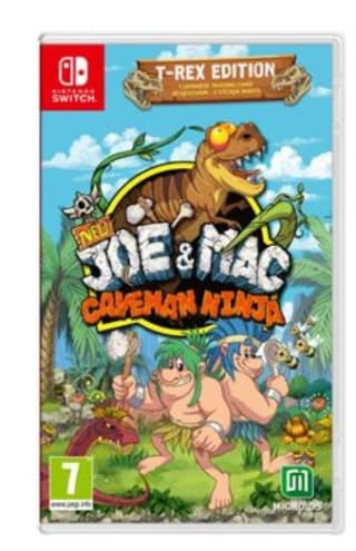 New Joe & Mac: Caveman Ninja T-Rex Edition Nintendo Switch por 19,99€.