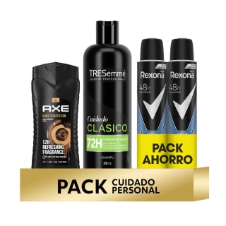 Axe & TRESemmé & Rexona + Pack Ahorro 200ml 4x Rexona desodorante solo 10,01