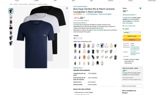 Boss Hugo Hombre Mix & Match pack 3 camisetas por solo 26,95€