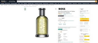 Perfume Hugo Boss Bottled de 100ml - R$ 389,90