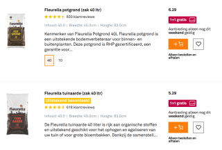 Alle Fleurella potgrond & tuinaarde 1+1 gratis bij Karwei