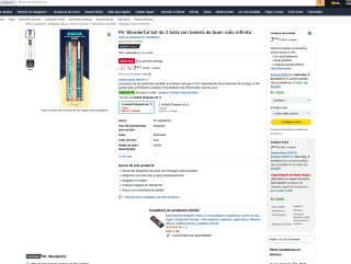 Mr. Wonderful Set de 2 bolis con batería de buen rollo infinita Mr. Wonderful por solo 7,30€